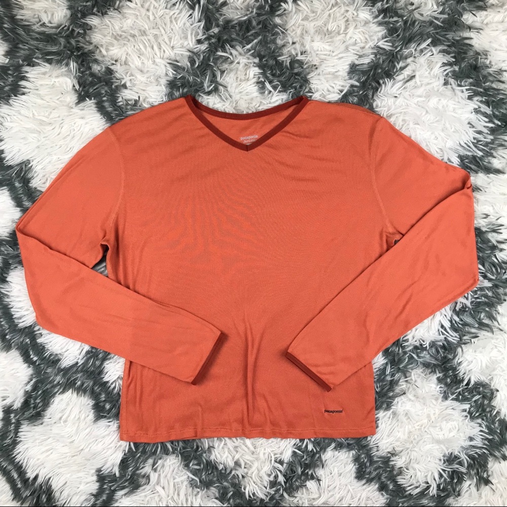 Patagonia Apilene Women’s V Neck Top Large